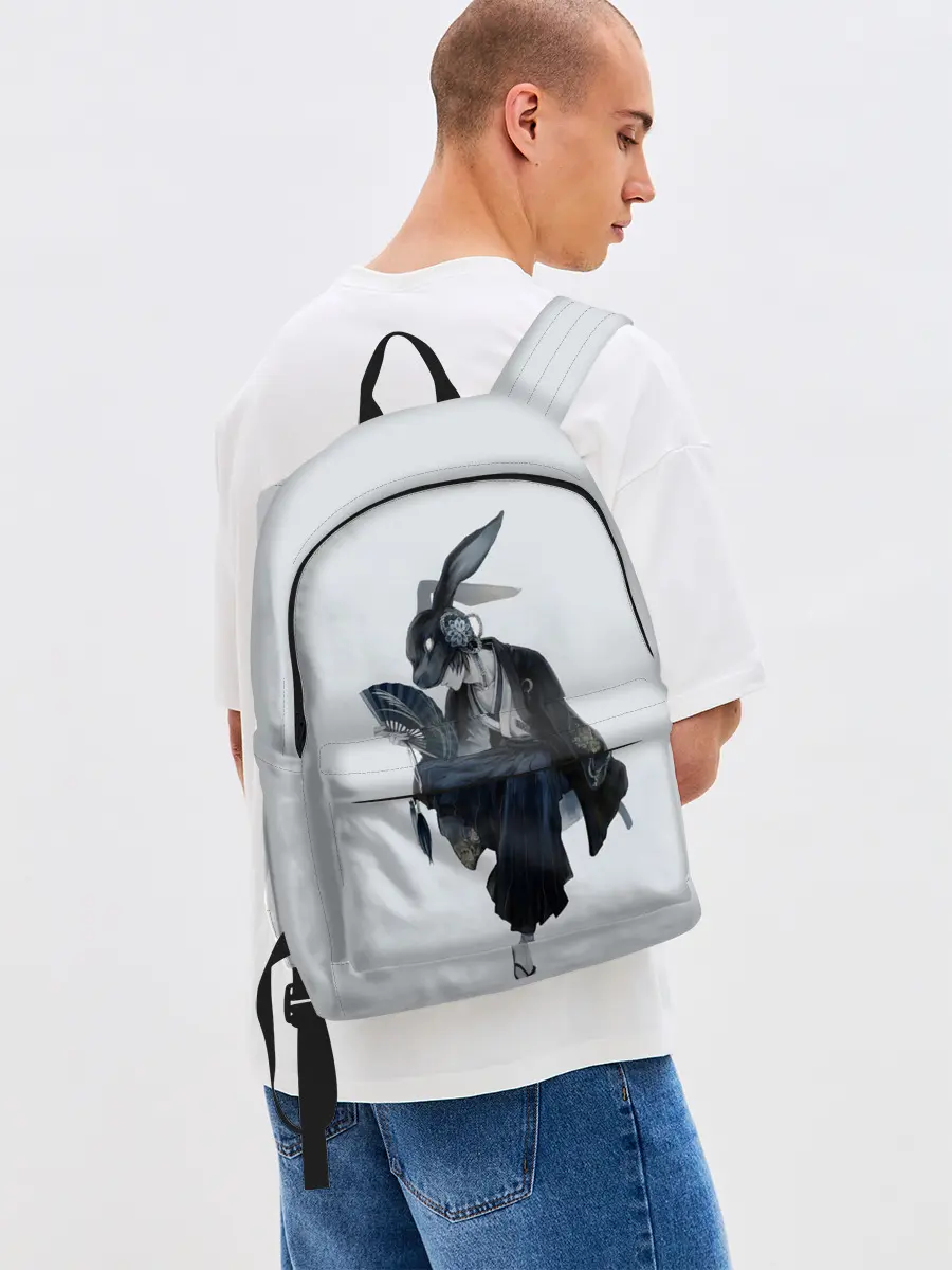 Рюкзак джинсовый / ушки