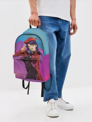 Рюкзак джинсовый / Misato Katsuragi