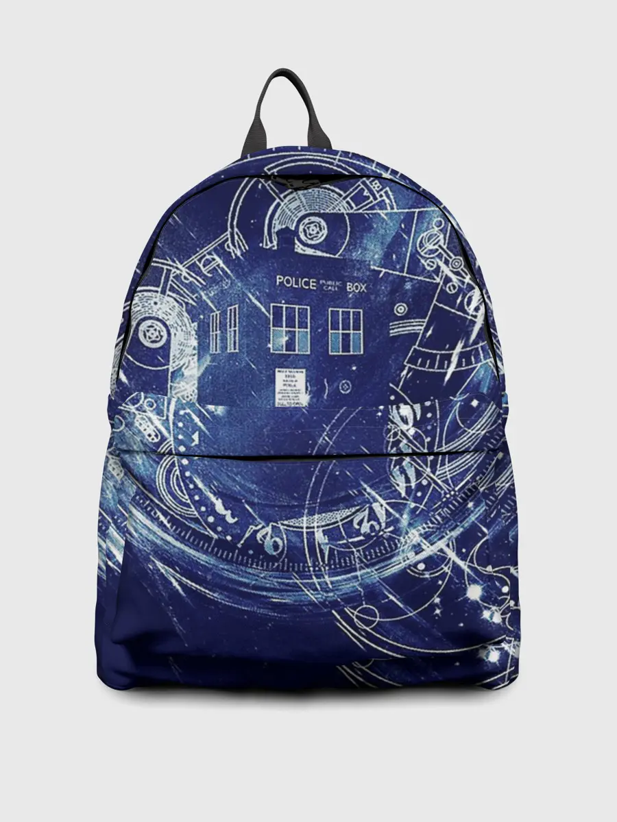 Рюкзак джинсовый / DOCTOR WHO | ДОКТОР КТО