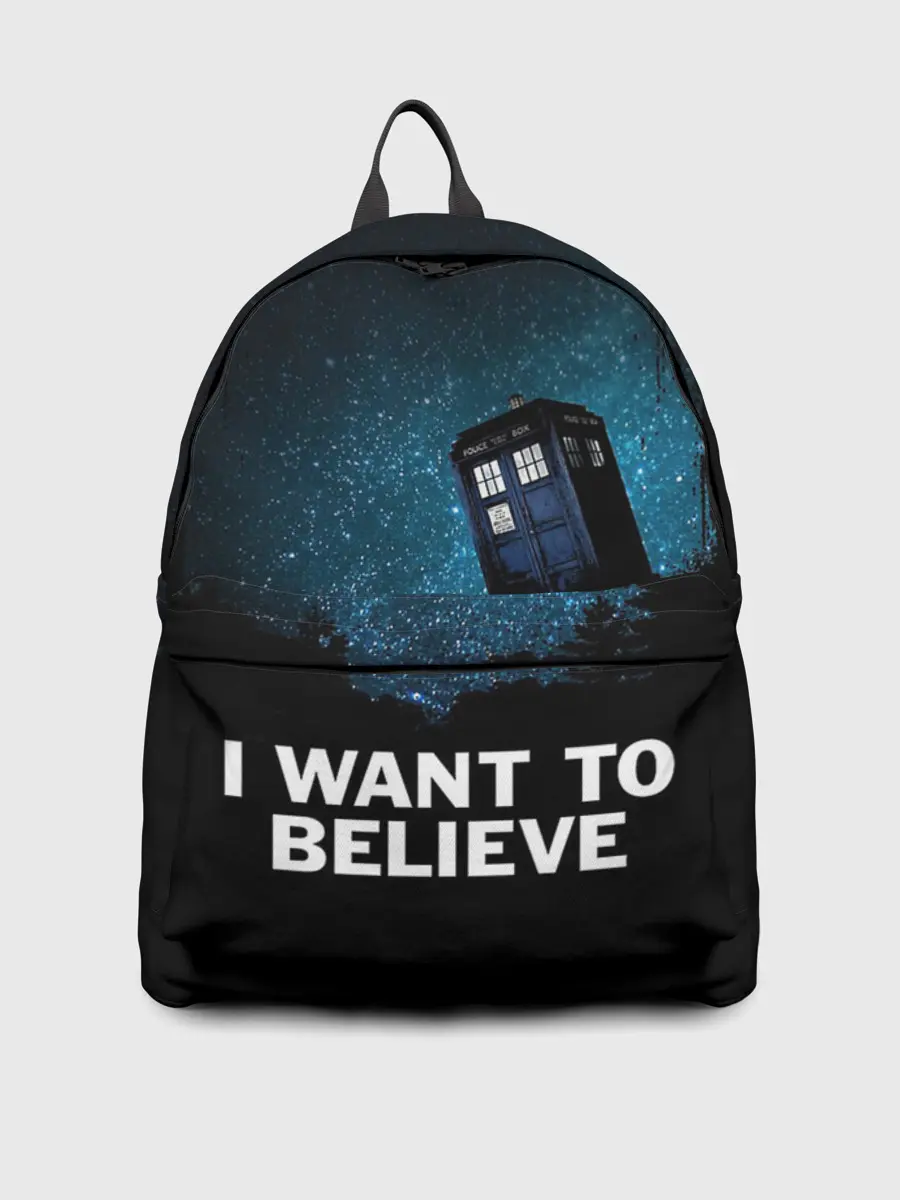 Рюкзак джинсовый / Doctor Who