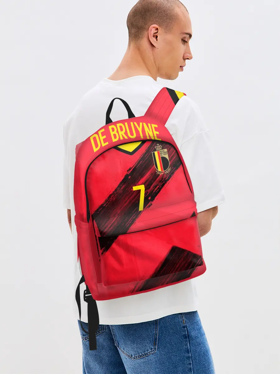 Рюкзак джинсовый / De Bruyne home EURO 2020