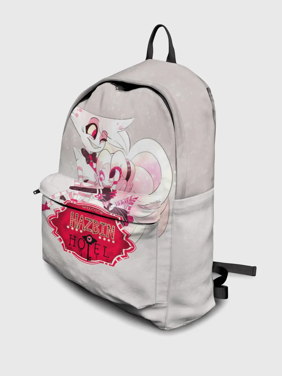 Рюкзак джинсовый / Hazbin Hotel