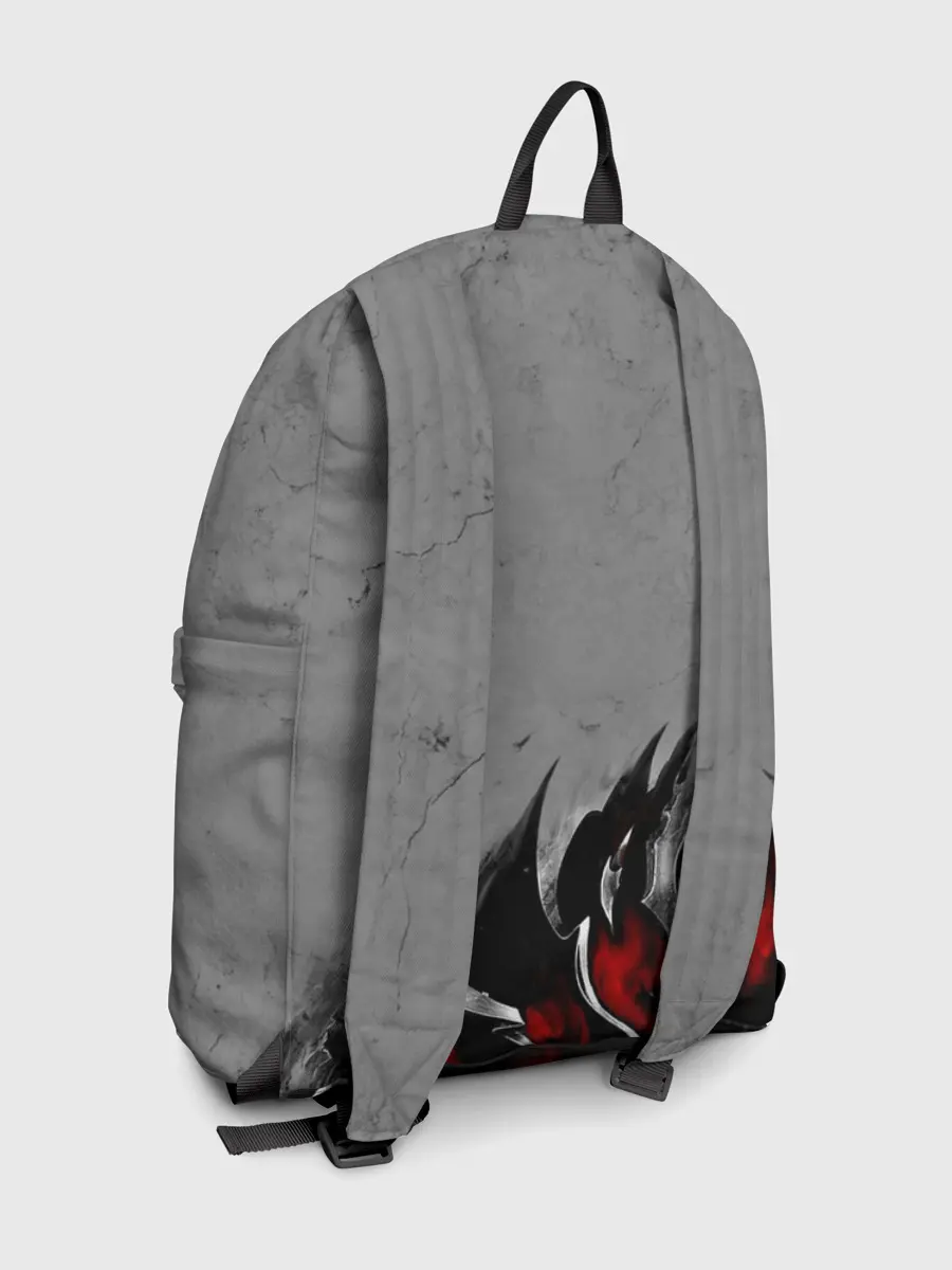 Рюкзак джинсовый / Skull through metal