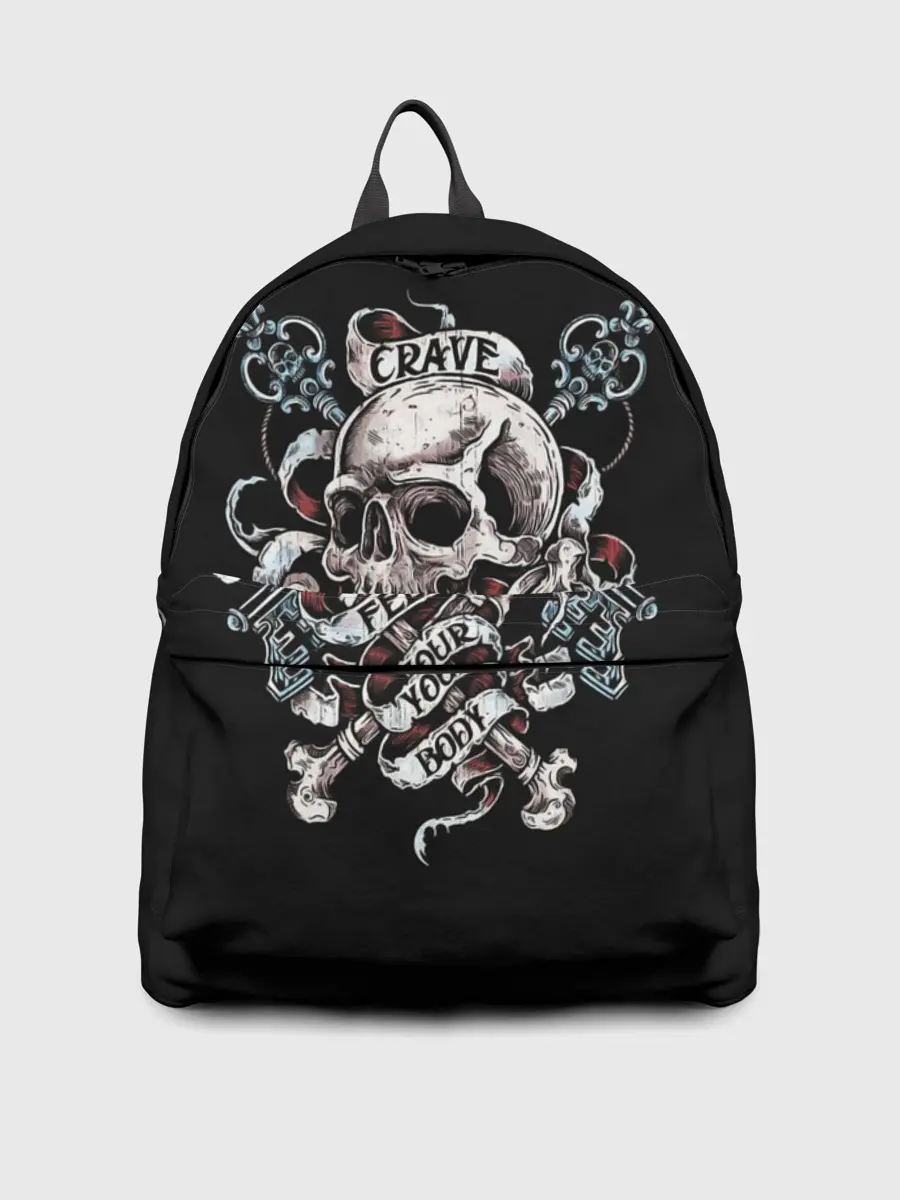 Рюкзак джинсовый / Crave Feed Your Body