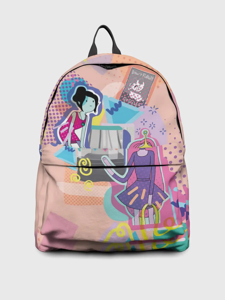 Рюкзак джинсовый / Принцесса Бубльгум и Марселин