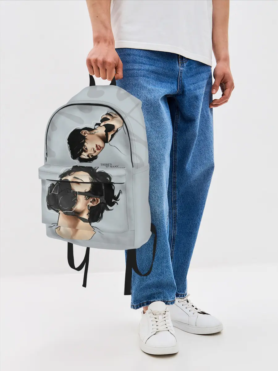 Рюкзак джинсовый / Stray Kids