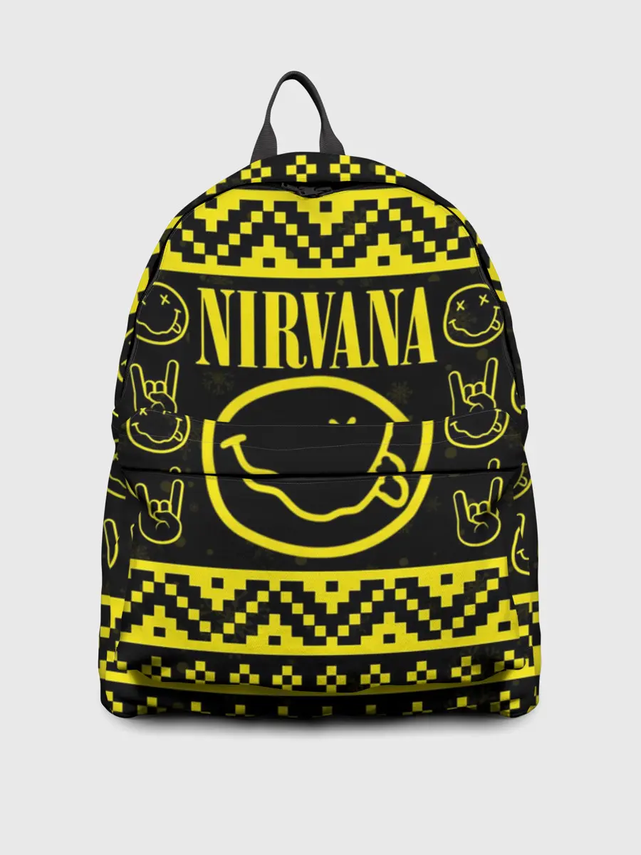 Рюкзак джинсовый / НОВОГОДНЯЯ NIRVANA