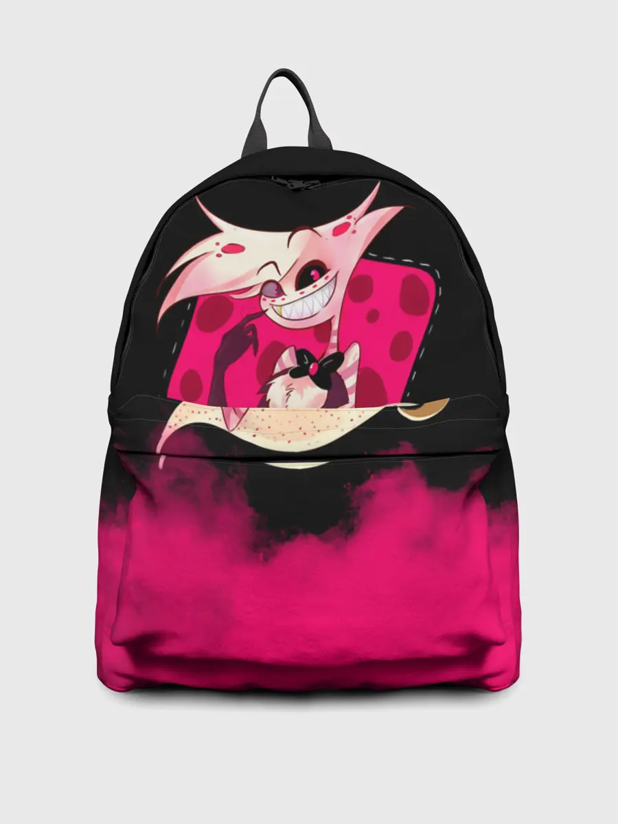 Рюкзак джинсовый / Hazbin Hotel