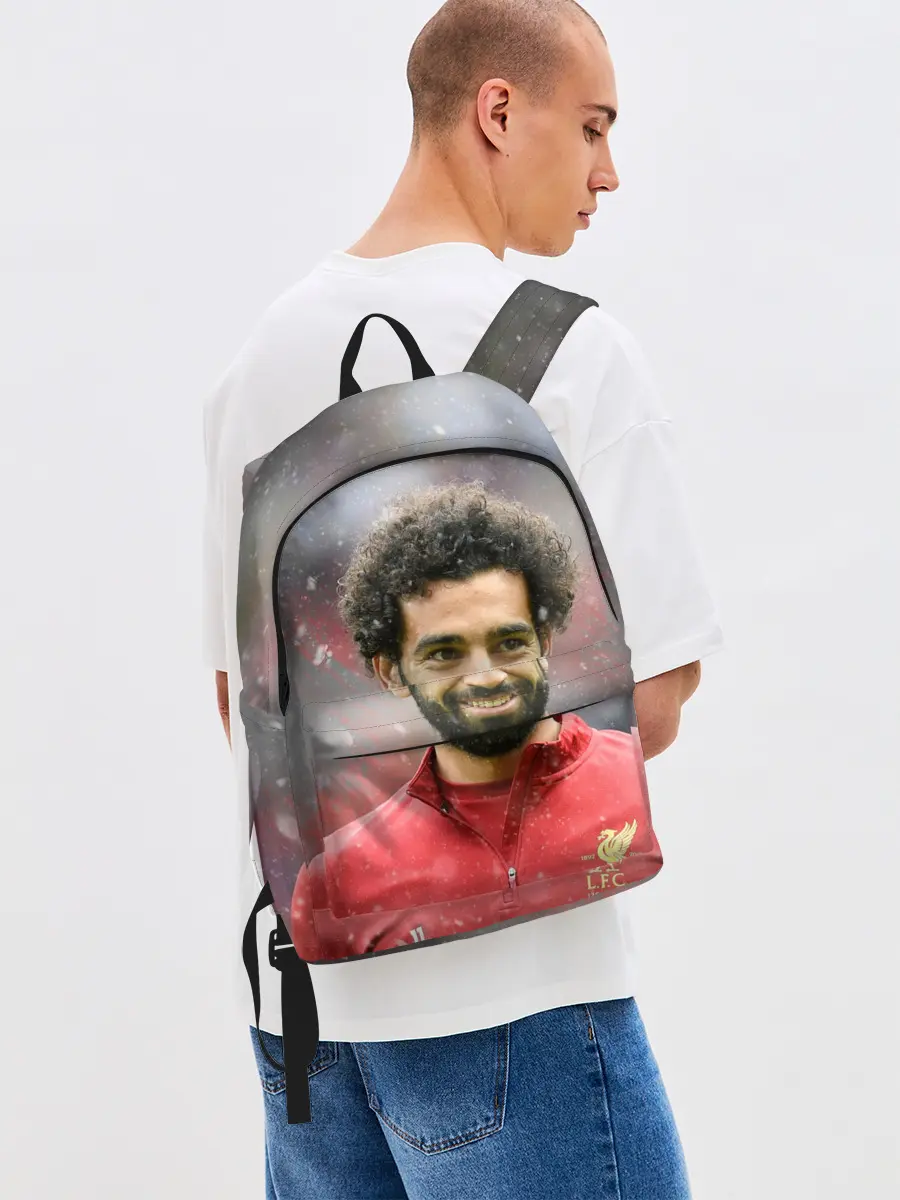 Рюкзак джинсовый / Мохаммед Салах