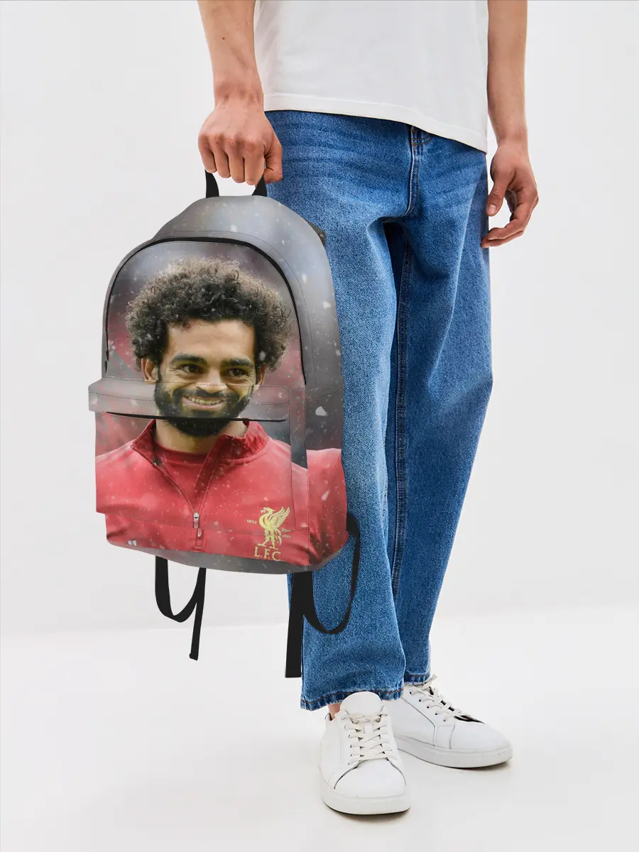 Рюкзак джинсовый / Мохаммед Салах