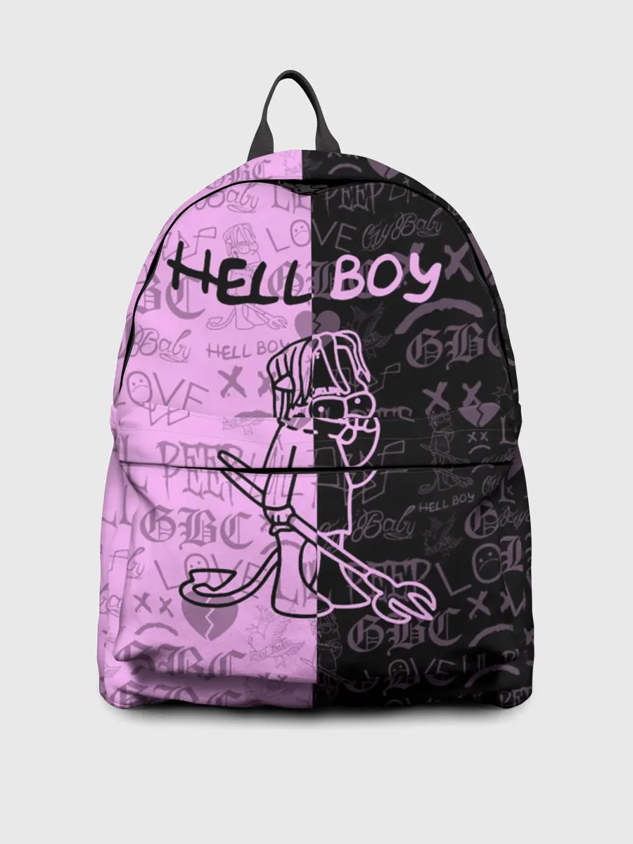 Рюкзак джинсовый / LIL PEEP HELL BOY