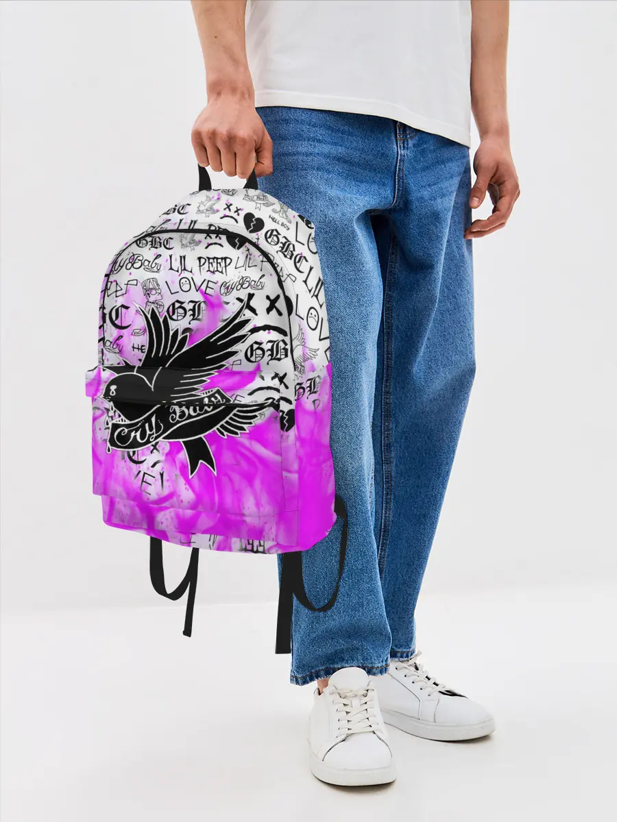 Рюкзак джинсовый / CRY BABY LIL PEEP