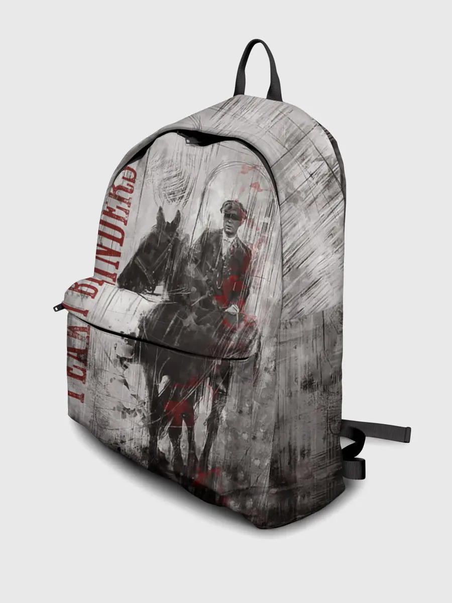 Рюкзак джинсовый / Острые козырьки