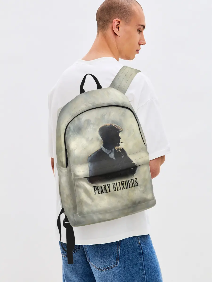 Рюкзак джинсовый / Острые козырьки