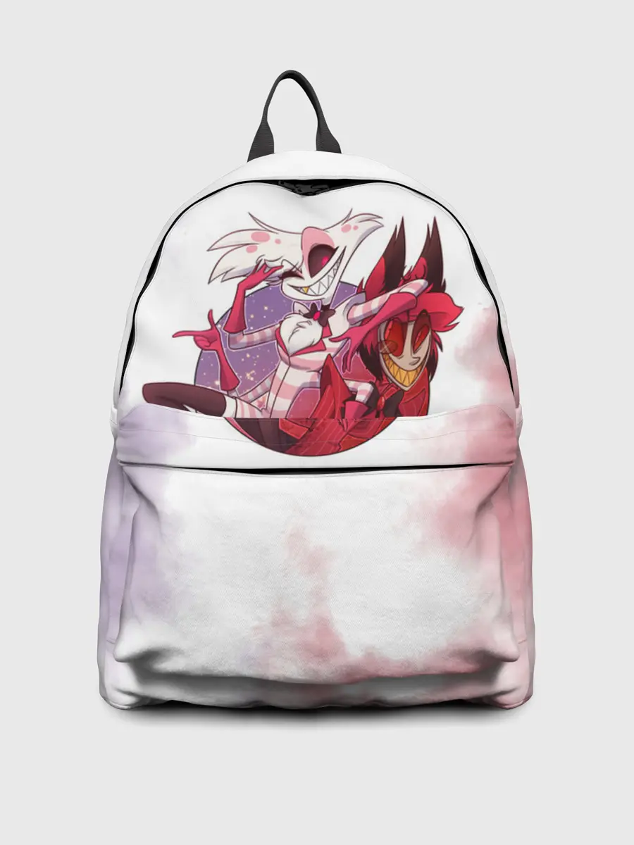 Рюкзак джинсовый / Hazbin Hotel