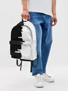 Рюкзак джинсовый / Черным по белому