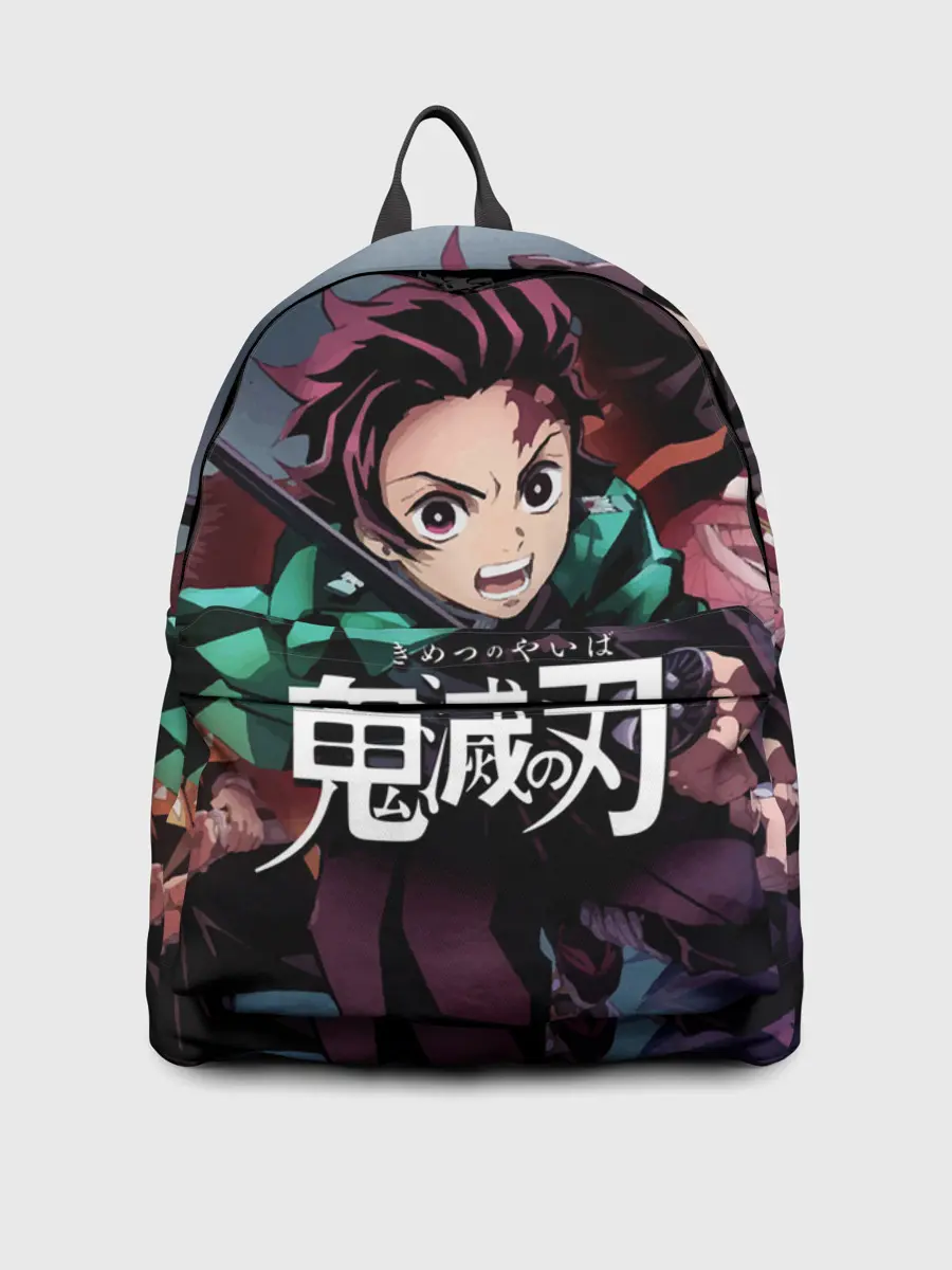 Рюкзак джинсовый / Клинок рассекающий демонов