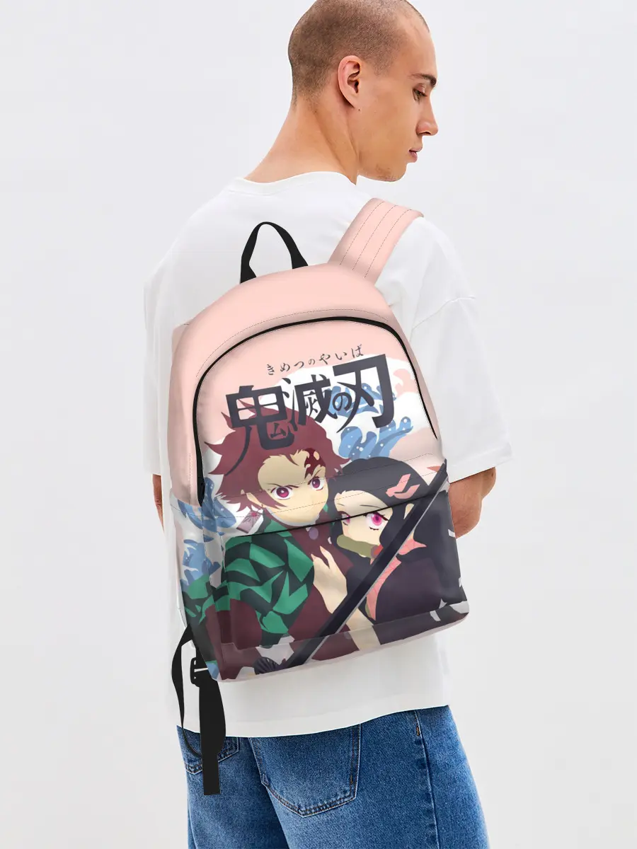 Рюкзак джинсовый / Клинок рассекающий демонов