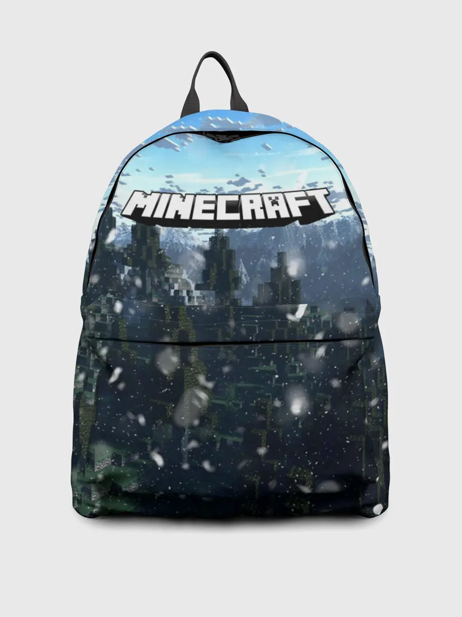 Рюкзак джинсовый / Minecraft / Майнкрафт