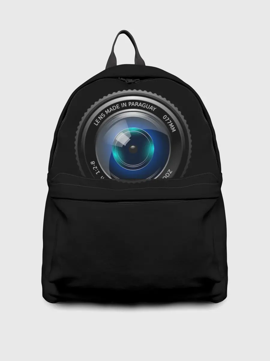 Рюкзак джинсовый / Объектив