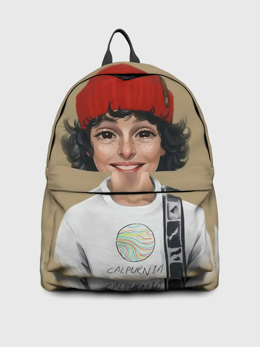 Рюкзак джинсовый / finn wolfhard