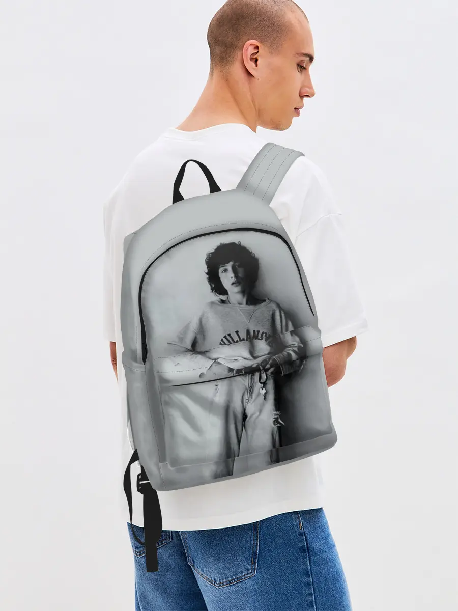 Рюкзак джинсовый / finn wolfhard