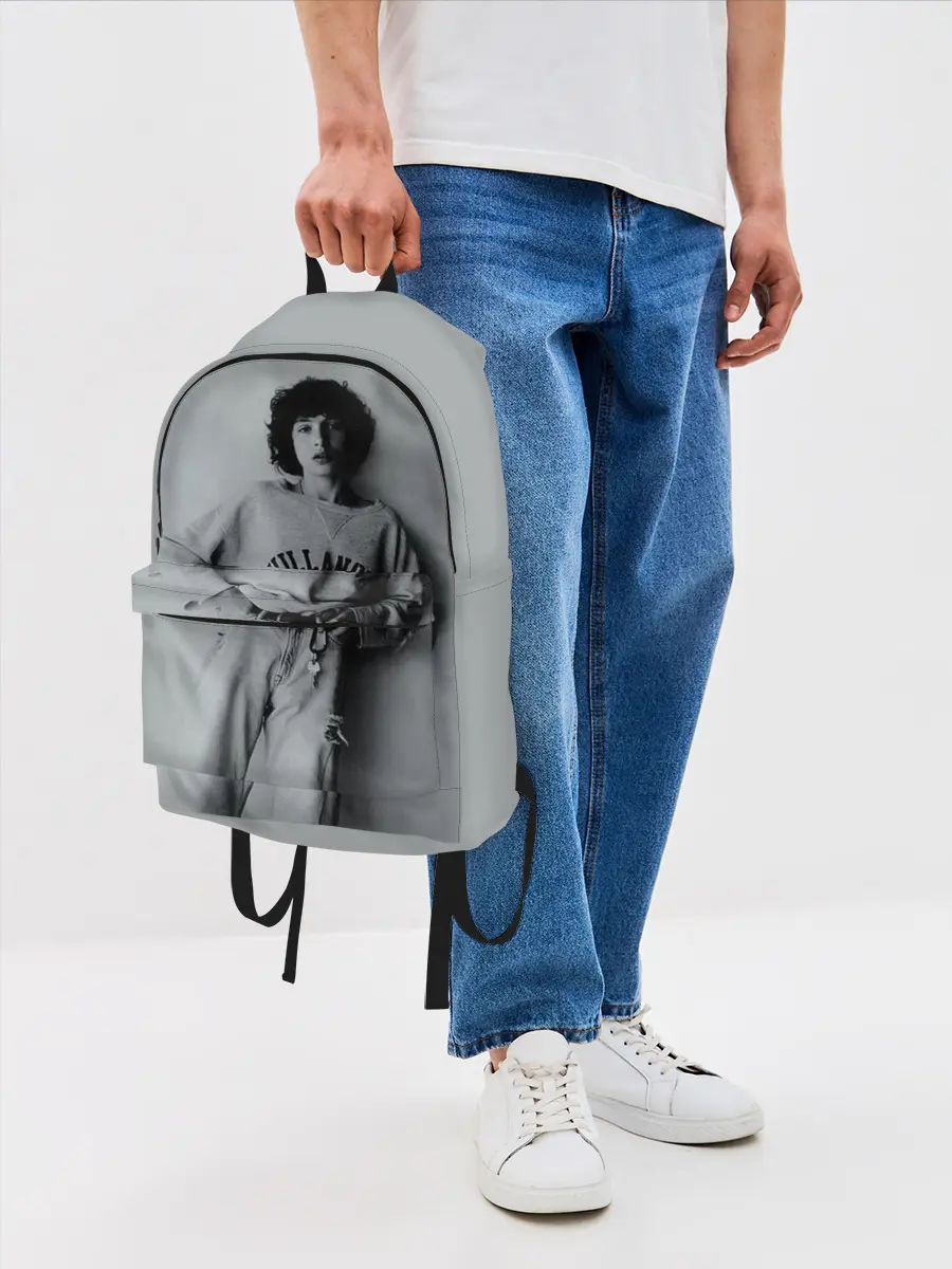 Рюкзак джинсовый / finn wolfhard