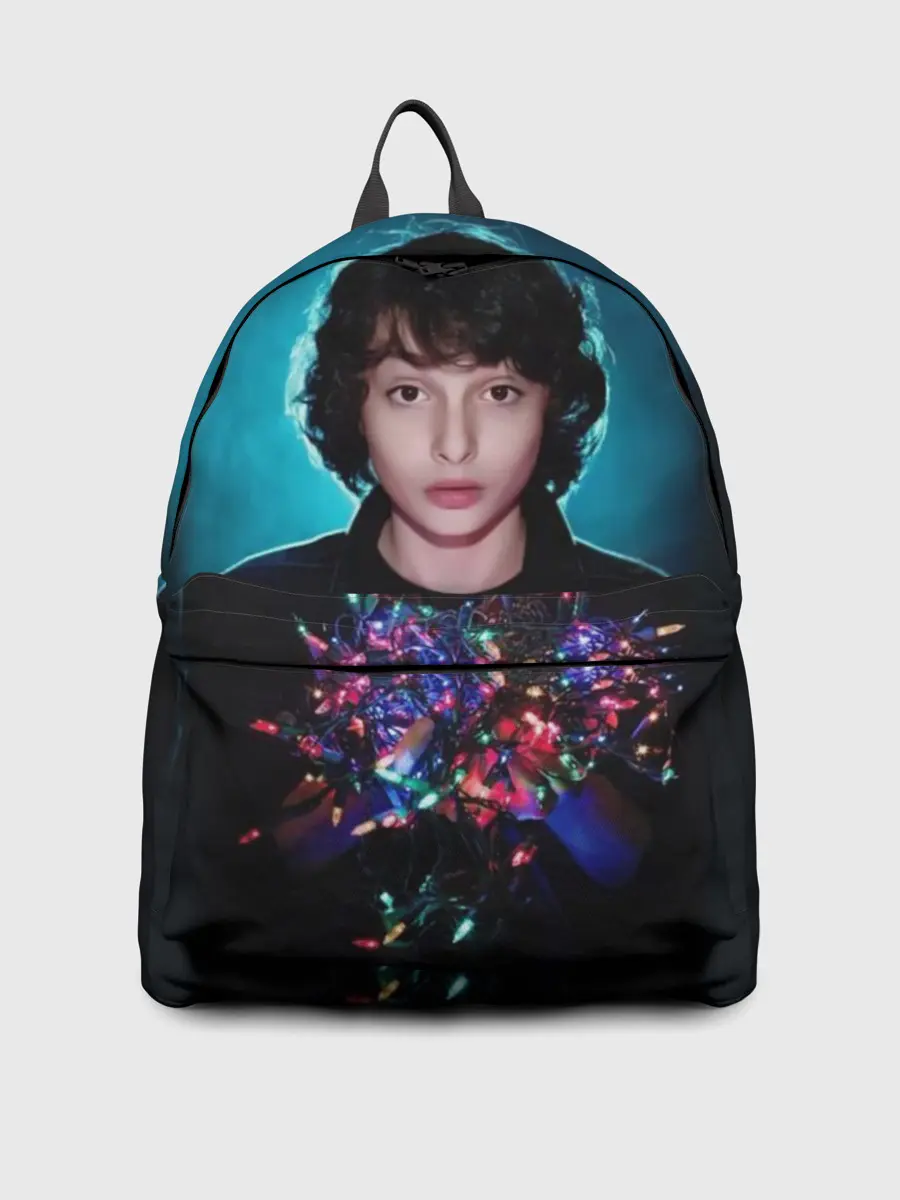 Рюкзак джинсовый / finn wolfhard
