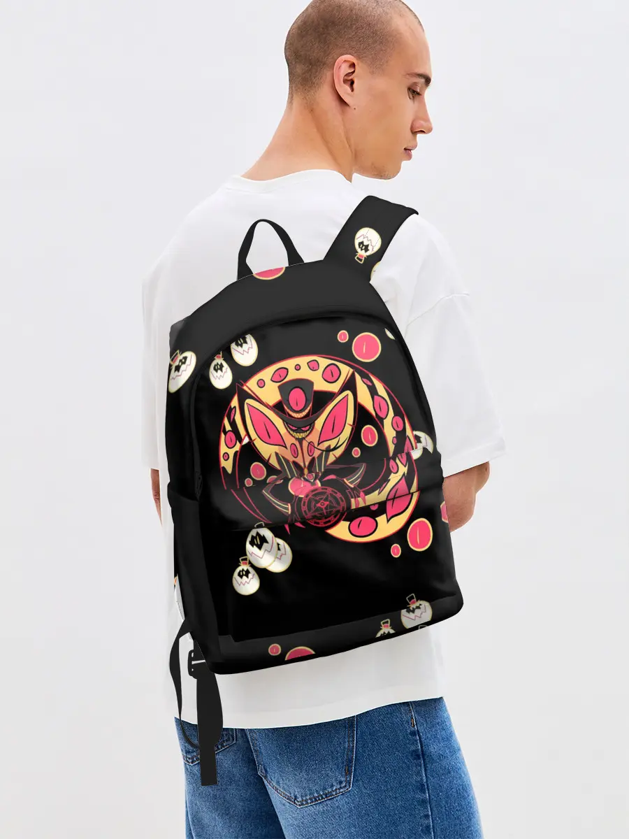 Рюкзак джинсовый / Отель хазбин