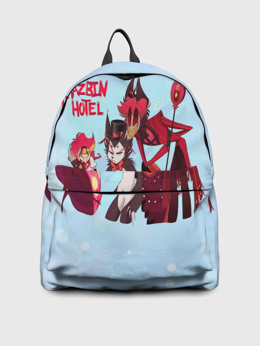 Рюкзак джинсовый / Отель хазбин