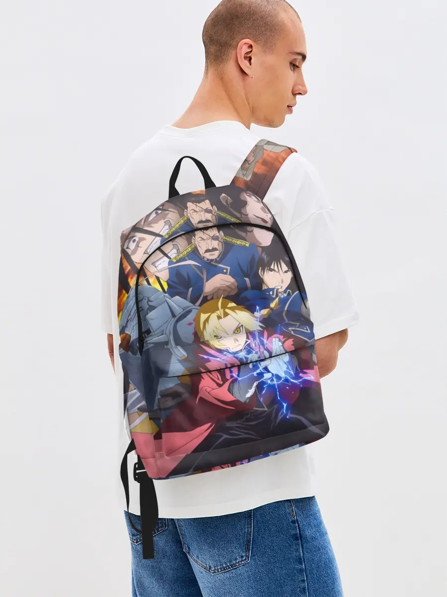 Рюкзак джинсовый / Fullmetal Alchemist Brotherhood