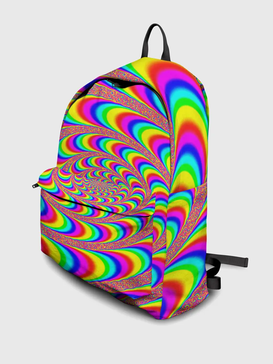 Рюкзак джинсовый / Оптическая текстура