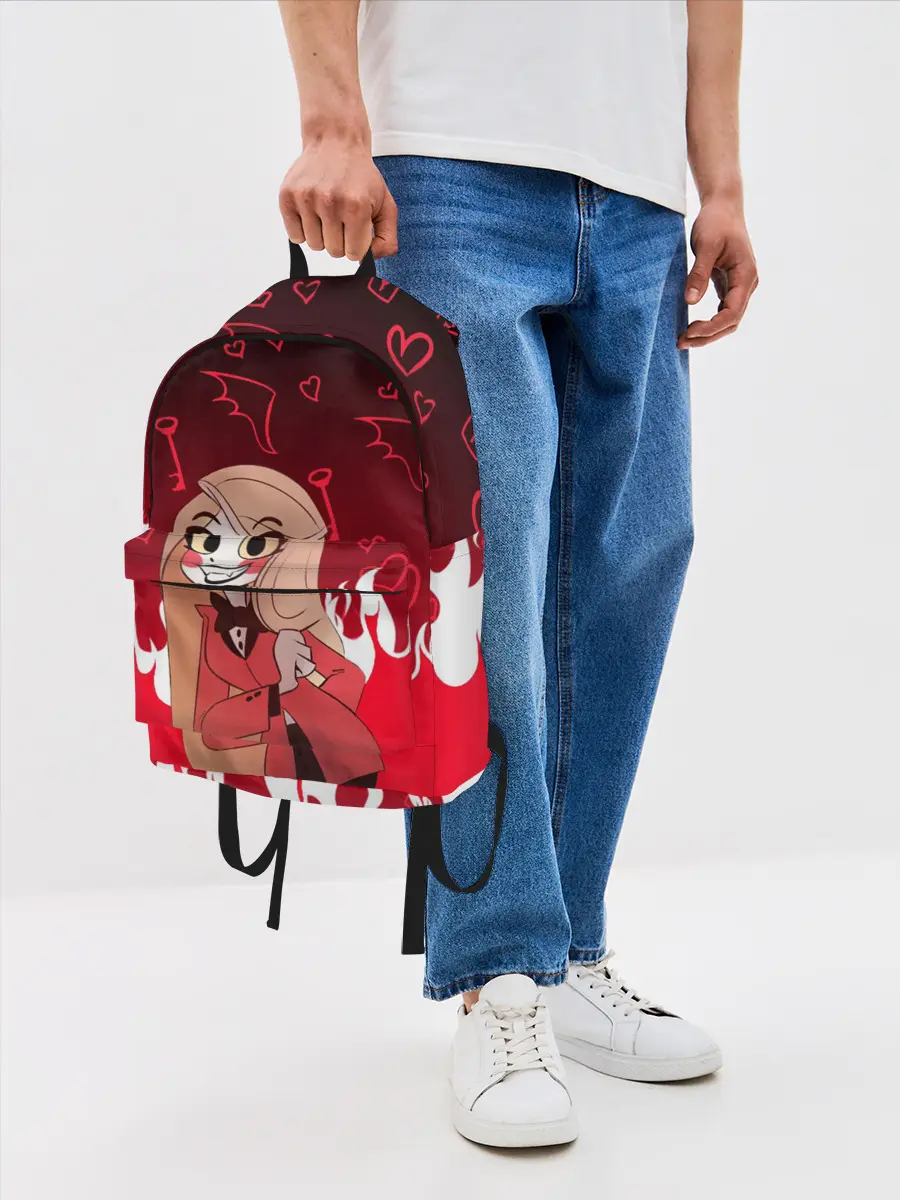 Рюкзак джинсовый / ОТЕЛЬ ХАЗБИН ЧАРЛИ