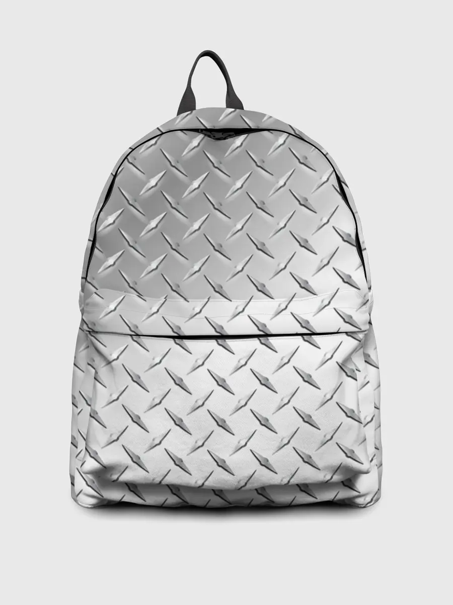 Рюкзак джинсовый / Рифлёный металл