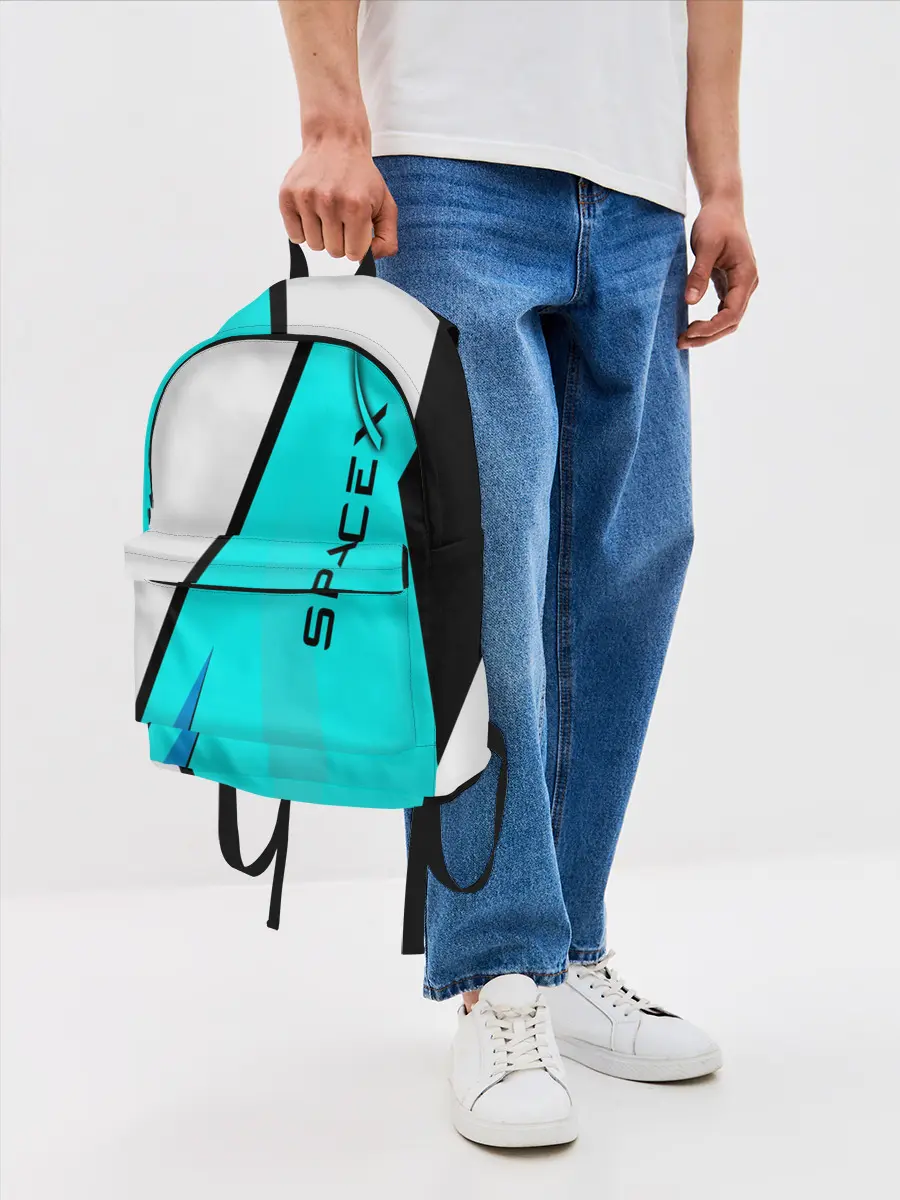 Рюкзак джинсовый / SpaceX