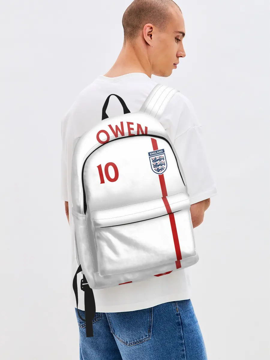 Рюкзак джинсовый / Майкл Оуэн Англия Ретро