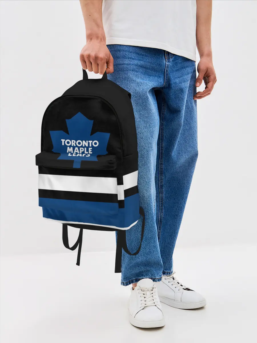 Рюкзак джинсовый / Торонто Мейпл Лифс