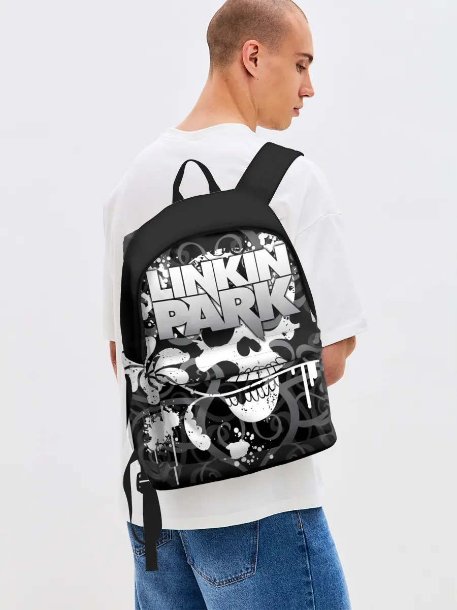 Рюкзак джинсовый / Linkin Park