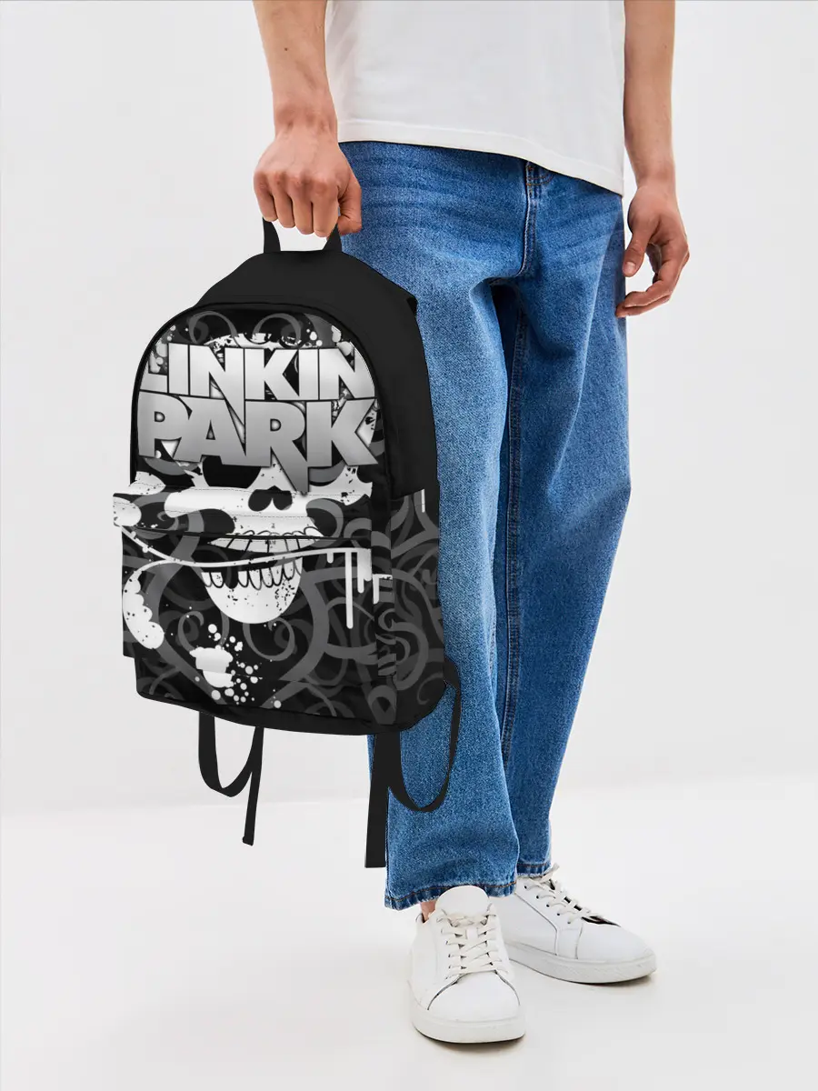 Рюкзак джинсовый / Linkin Park