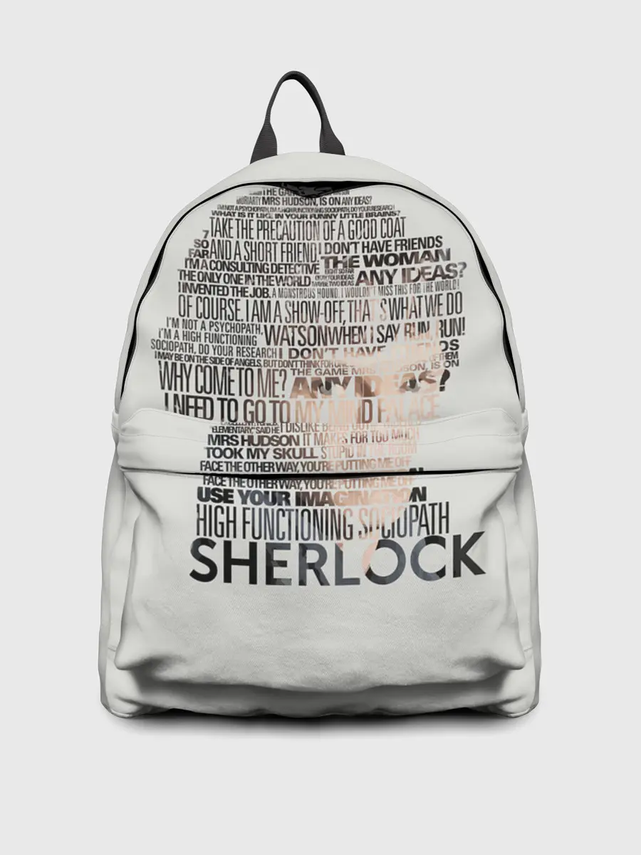 Рюкзак джинсовый / SHERLOCK | ШЕРЛОК