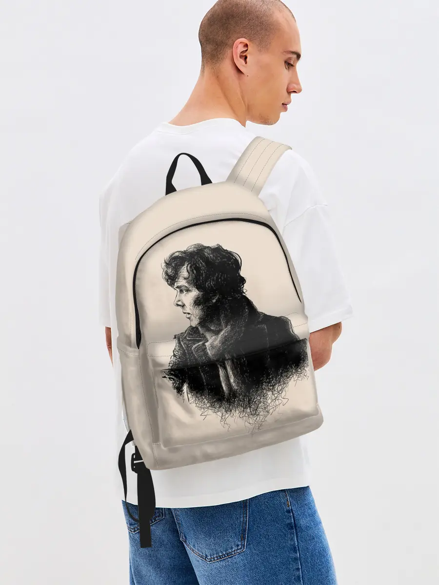 Рюкзак джинсовый / Sherlock