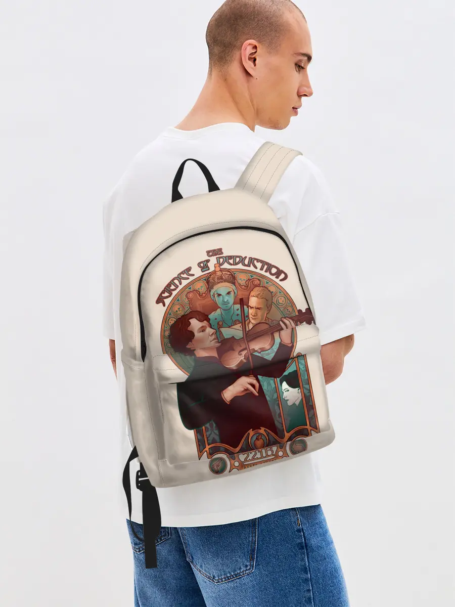 Рюкзак джинсовый / Sherlock