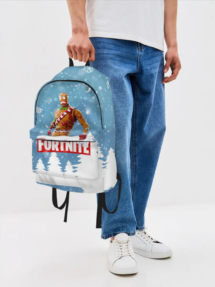 Рюкзак джинсовый / Новогодний Fortnite