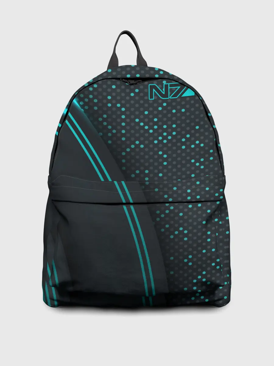 Рюкзак джинсовый / Mass Effect N7