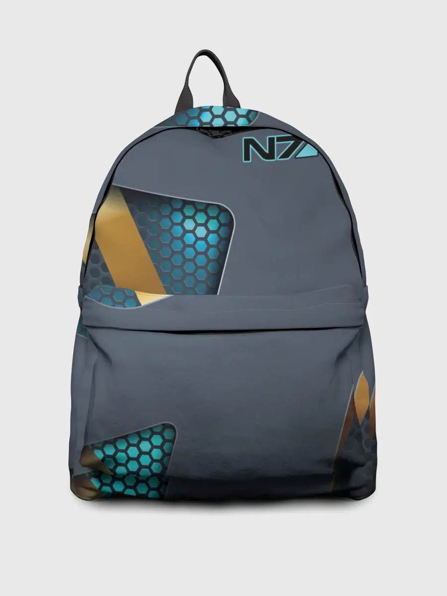 Рюкзак джинсовый / MASS EFFECT N7 | МАСС ЭФФЕКТ Н7