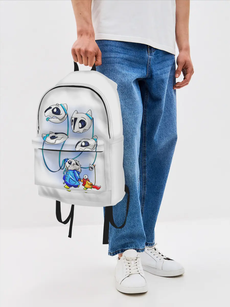 Рюкзак джинсовый / UNDERTALE