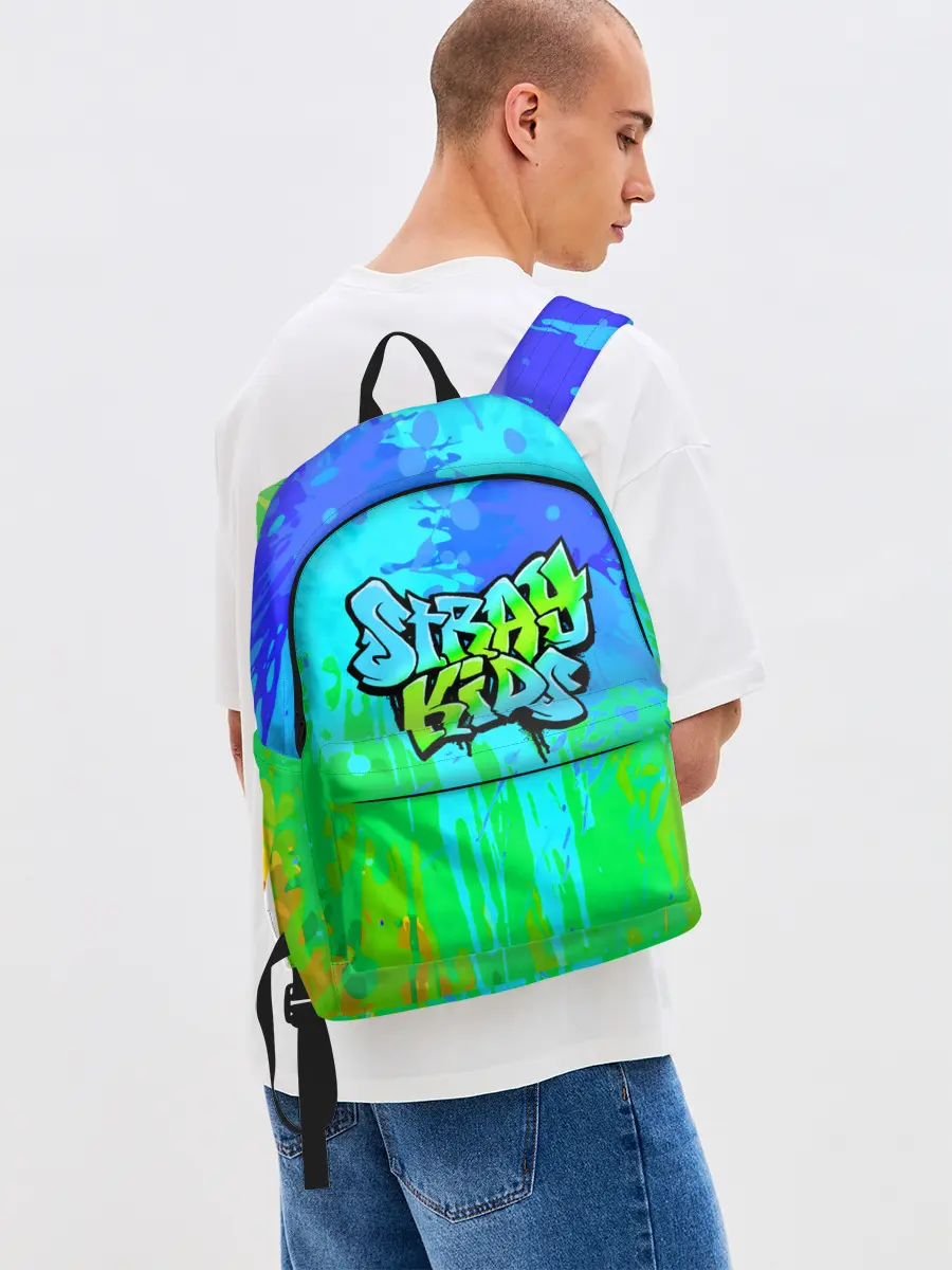 Рюкзак джинсовый / Stray Kids