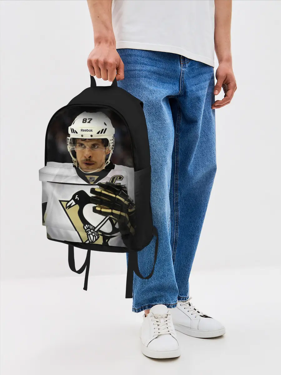 Рюкзак джинсовый / Сидни Кросби