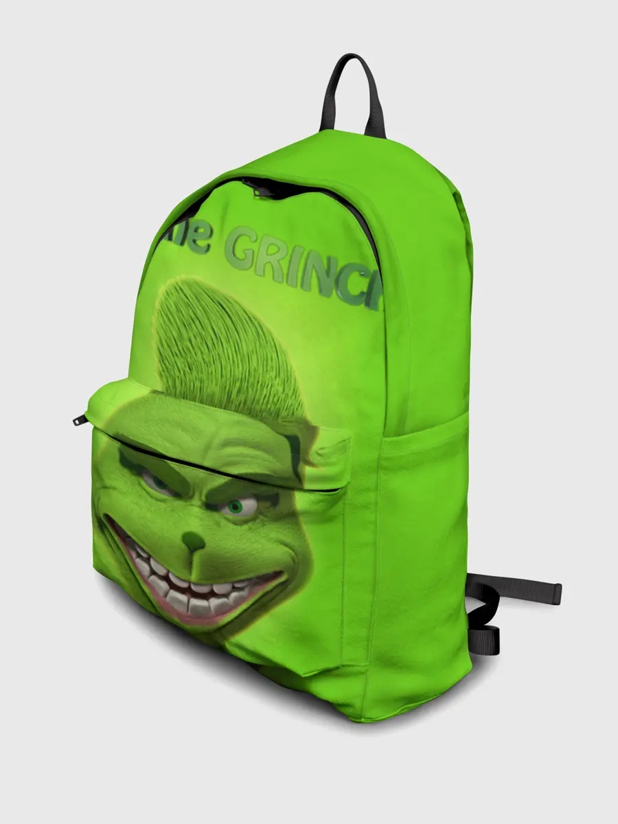 Рюкзак джинсовый / Grinch Face