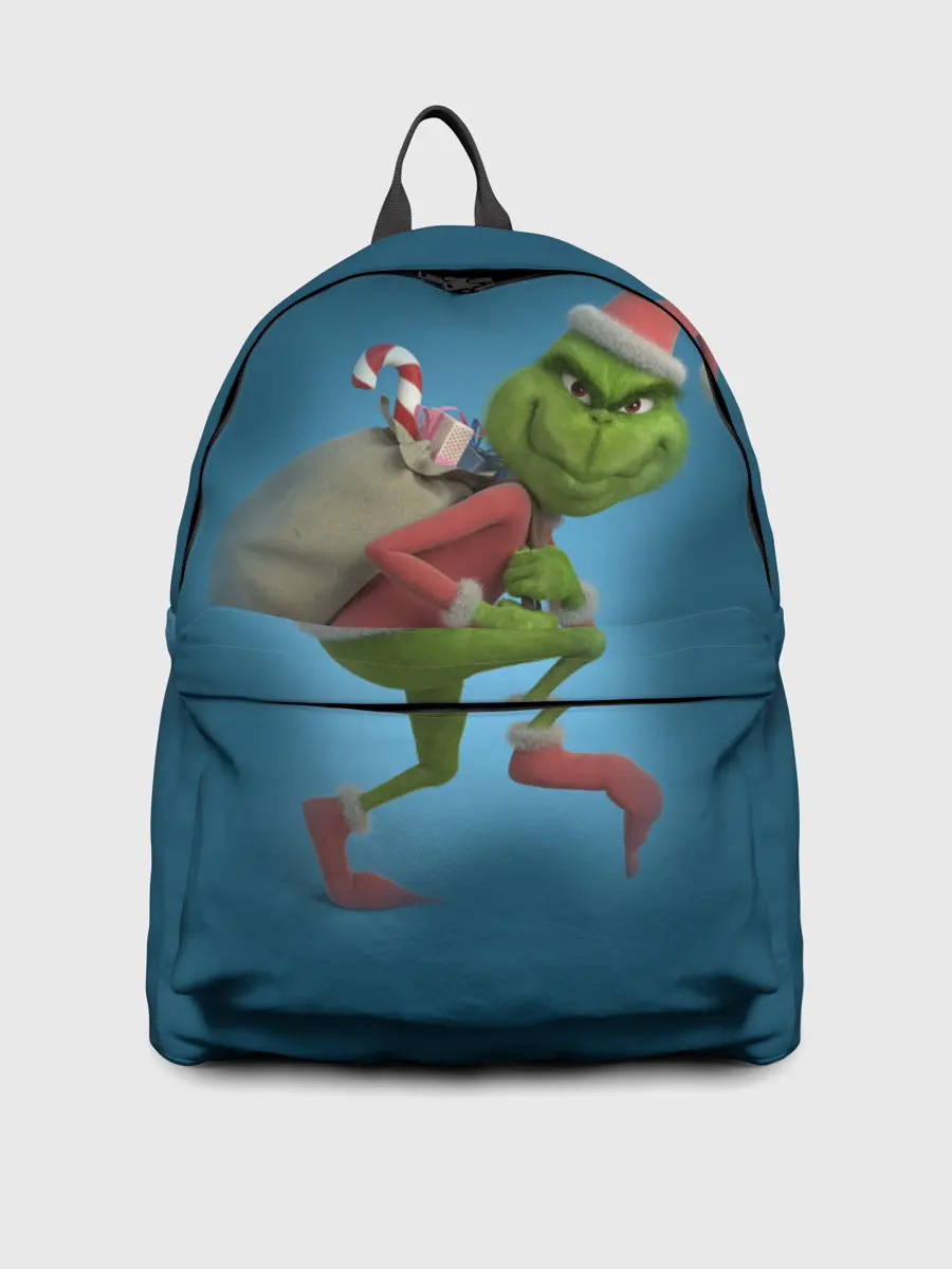 Рюкзак джинсовый / Гринч